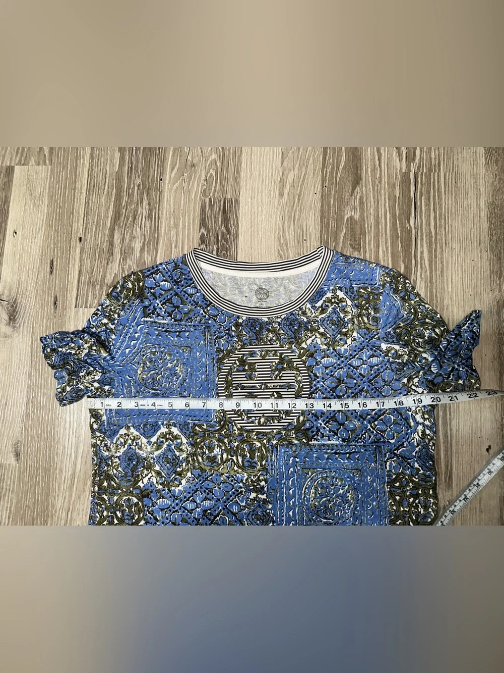 Tory Burch Pima Cotton Large Tee
